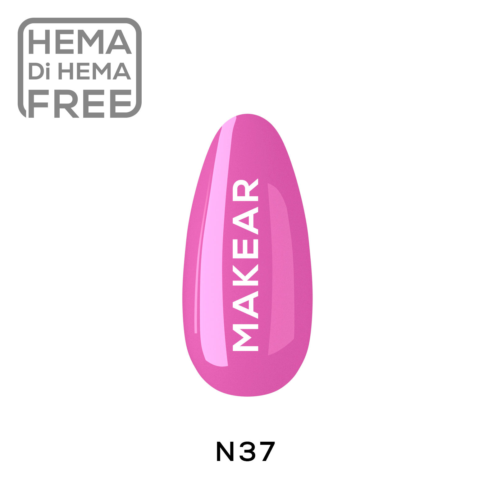 MAKEAR N37 Gel Polish 8ml