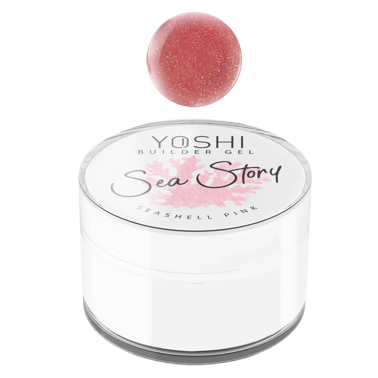YOSHI Sea Story SEASHELL PINK Gel UV LED 15ml