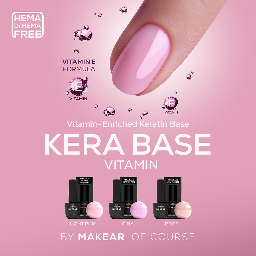 Thumbnail: MAKEARKera Base Vitamin Pink KBV02 8 ml