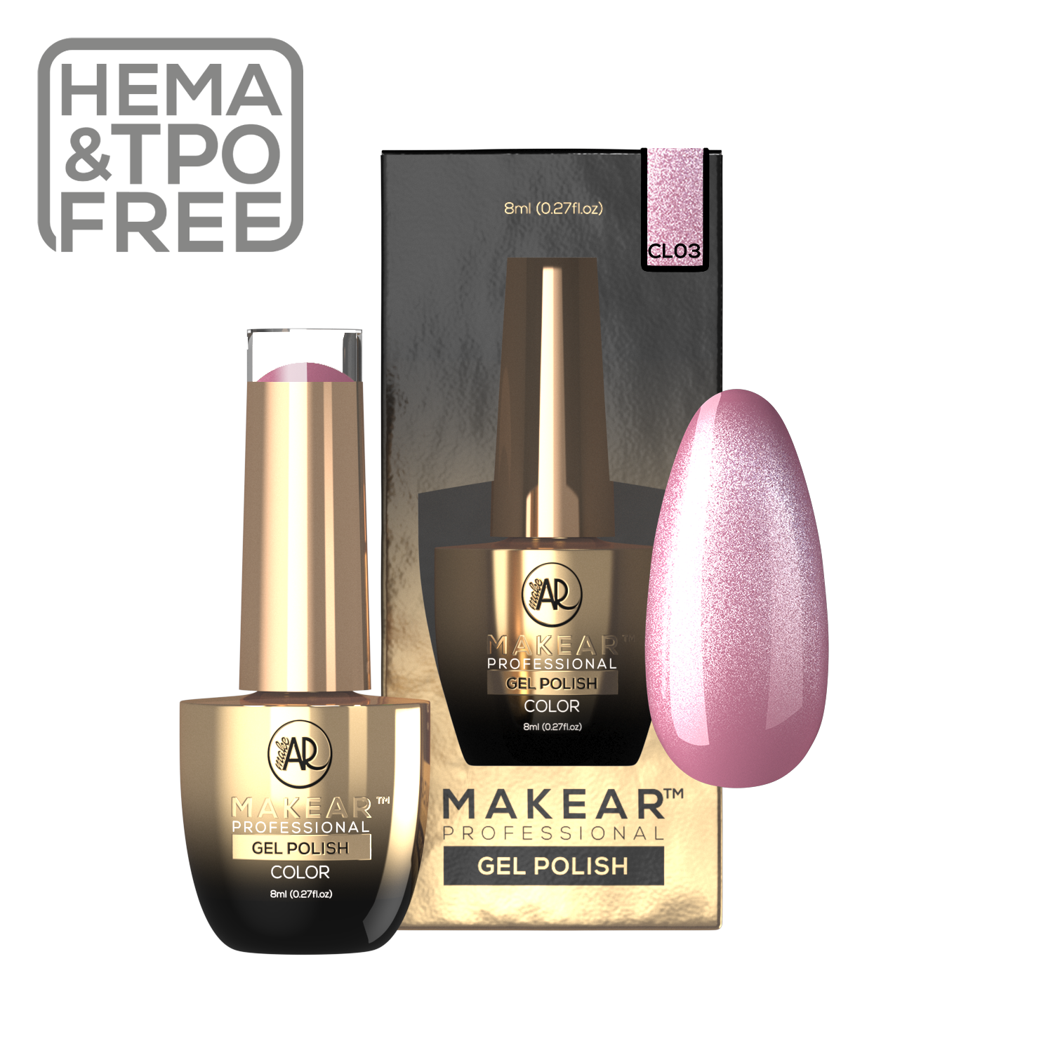 MAKEAR CL03 Vegas Casino Gel Polish 8ml