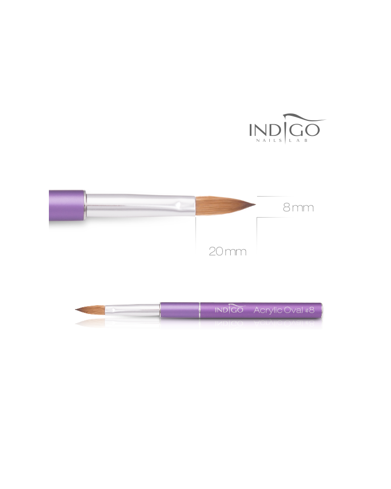 INDIGO Acrylic Brush no.8