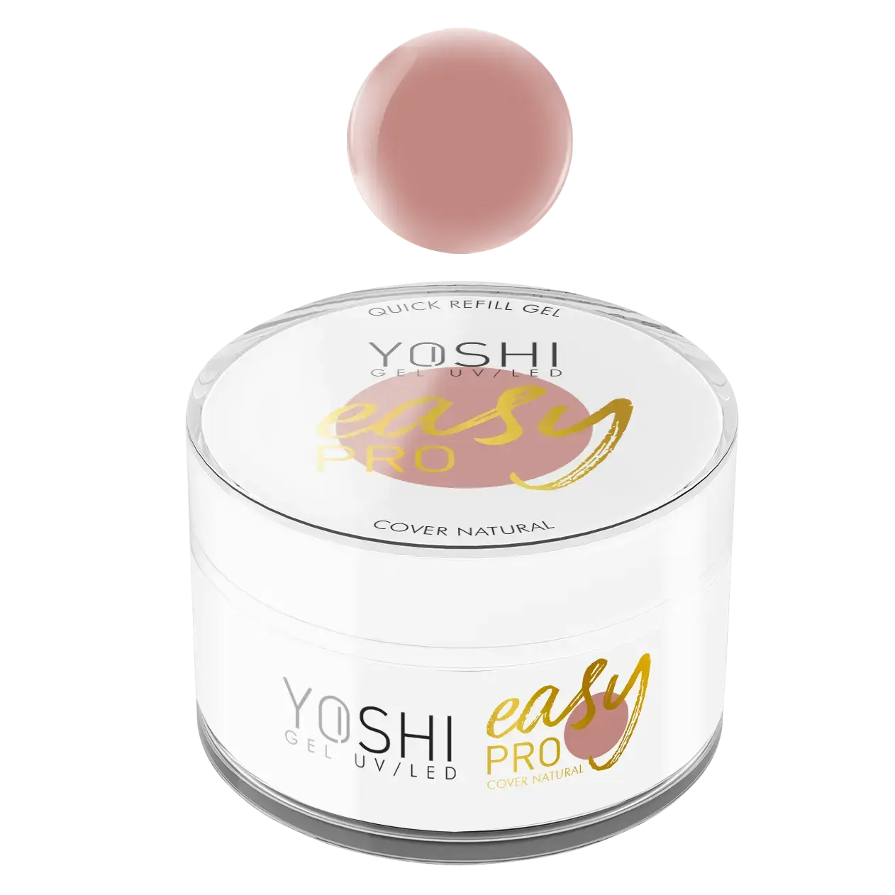 YOSHI Easy PRO Gel UV LED COVER NATURAL 50ml