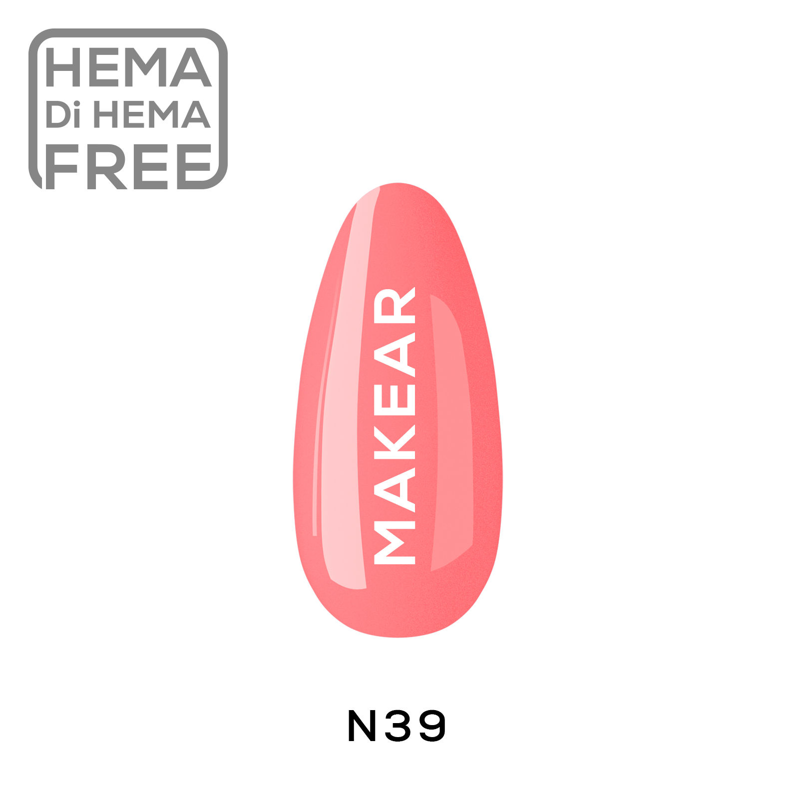 MAKEAR N39 Gel Polish 8ml