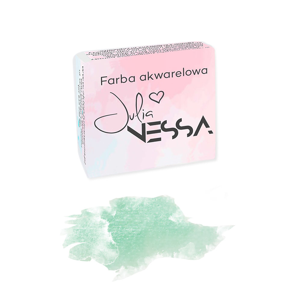 AquaNess glitter green watercolour 1.5ml
