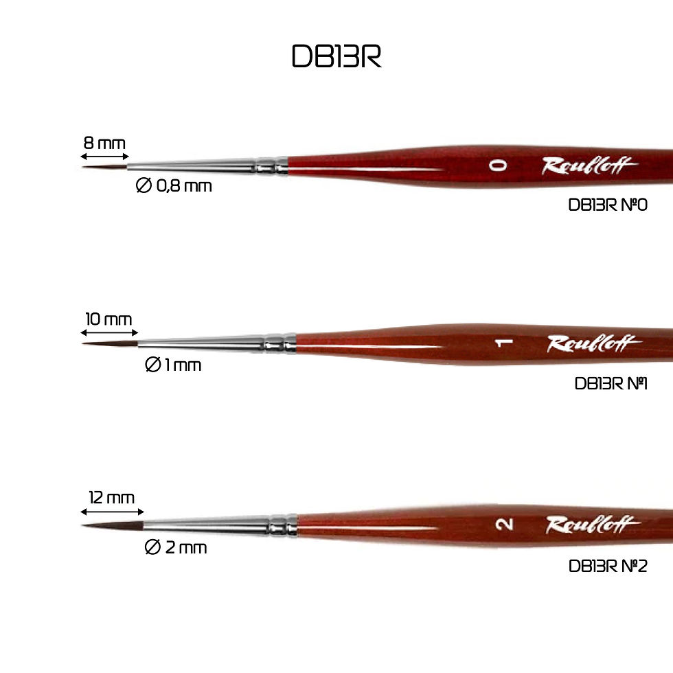 Thumbnail: ROUBLOFF DB13R-2 Round Brush