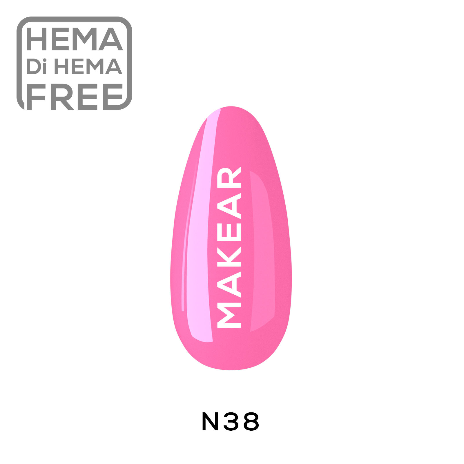 MAKEAR N38 Gel Polish 8ml