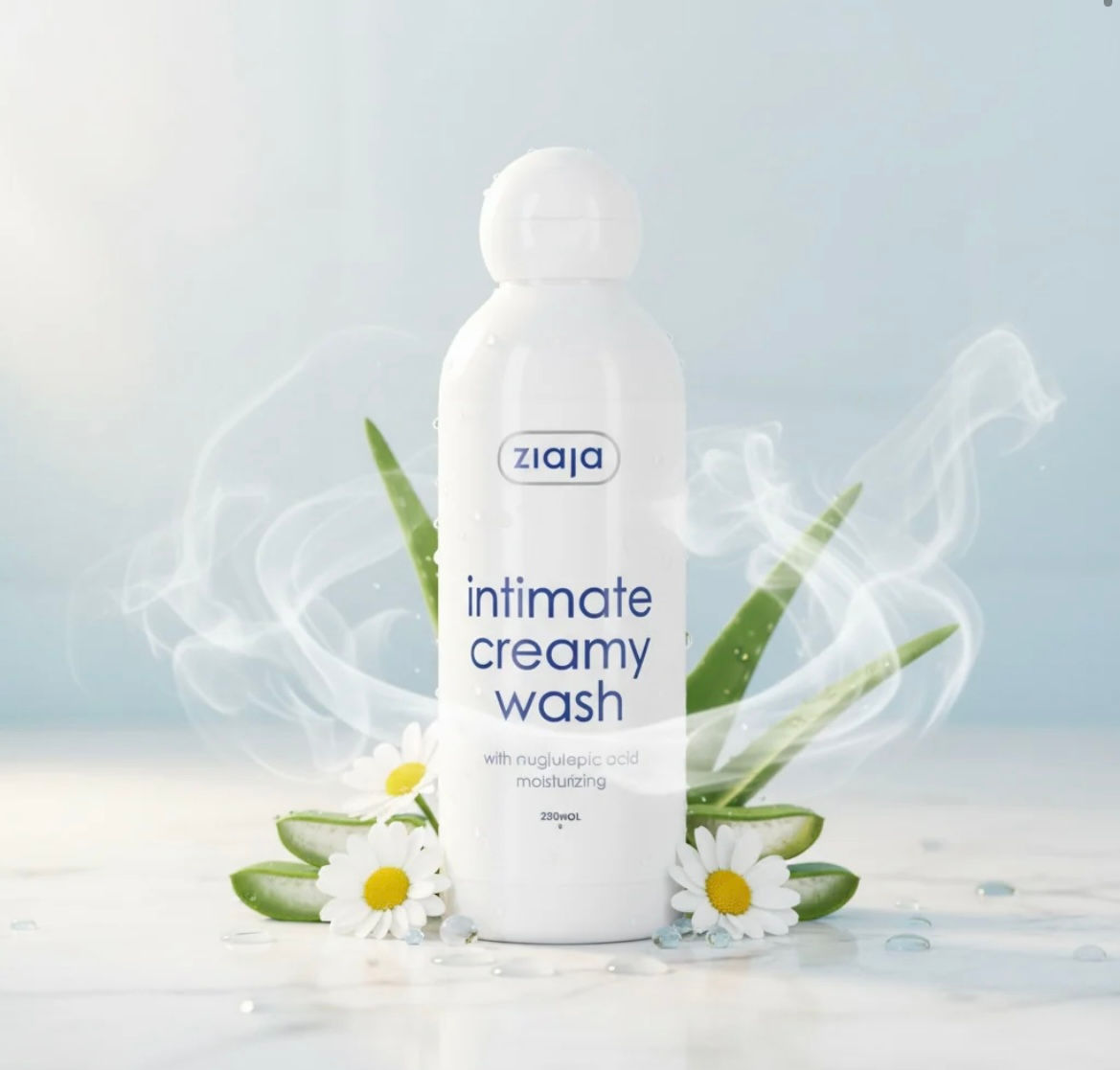 Crème lavante intime à l’acide hyaluronique