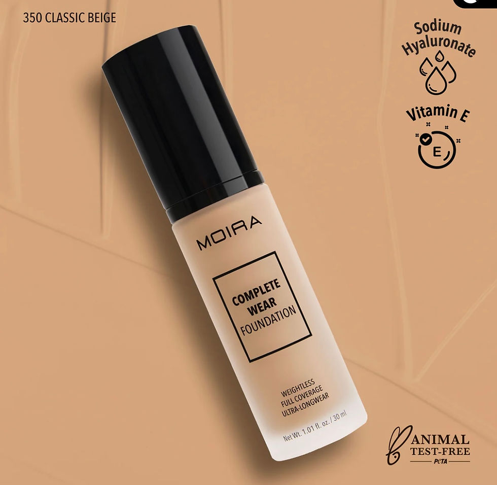 Miniature : Fond de teint  Moira Cosmetics au choix 