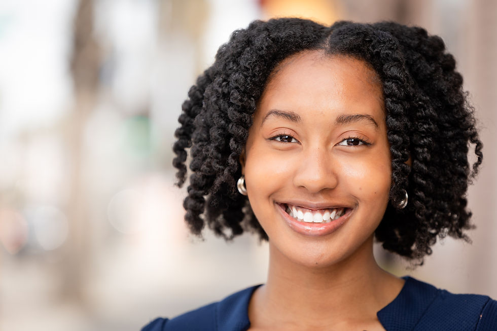 Professional realtor headshots Orange County of a smiling woman.