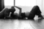 Black and white maternity portrait by a couples photographer.