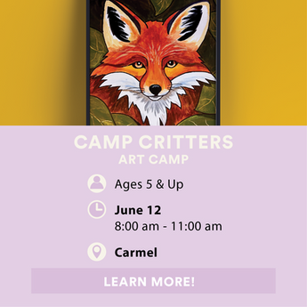 Camp Critters Art Camp
MyArt Carmel
June 12, 2026