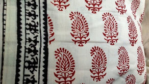 Indian wood block printing