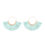 Thumbnail: Fan Tassel Hoop Earring