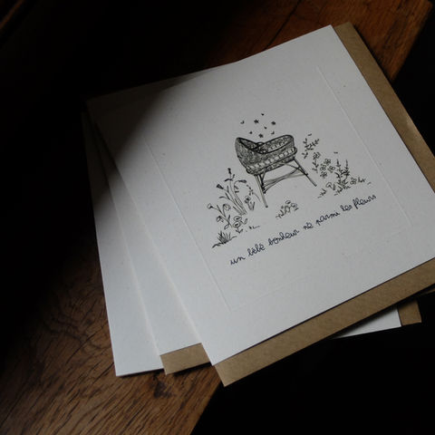 narrature melanie tessier carterie poétique papier fait main artisanal citation poésie cartes papeterie corrèze brive la gaillarde