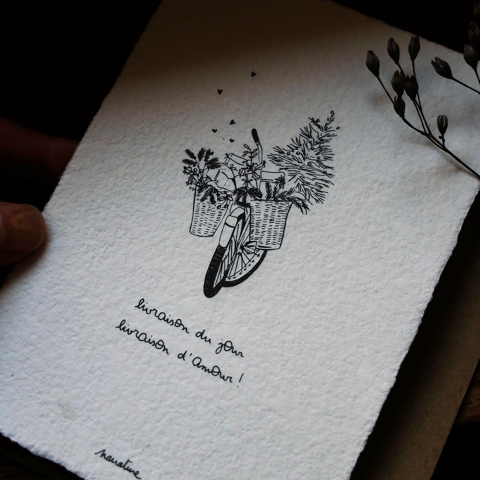 Miniature : Carte " Livraison d'amour "