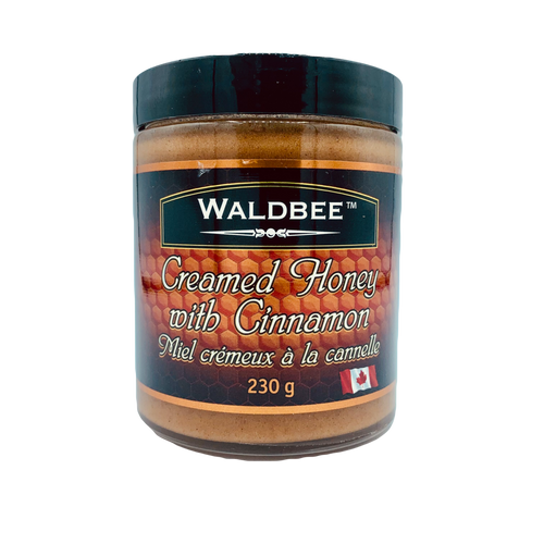 Creamed Honey with Cinnamon Waldbee Honey Farms