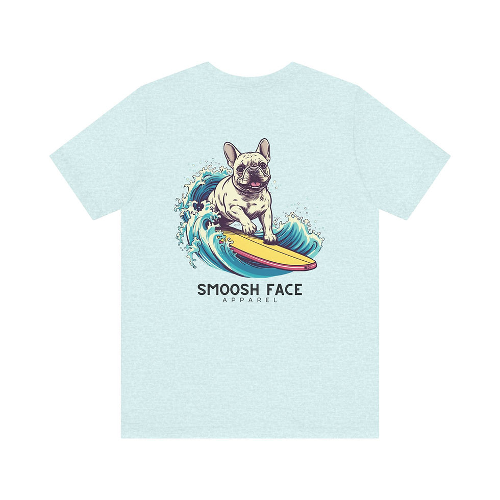 Thumbnail: Smoosh Face Surfs Up Graphic T-Shirt