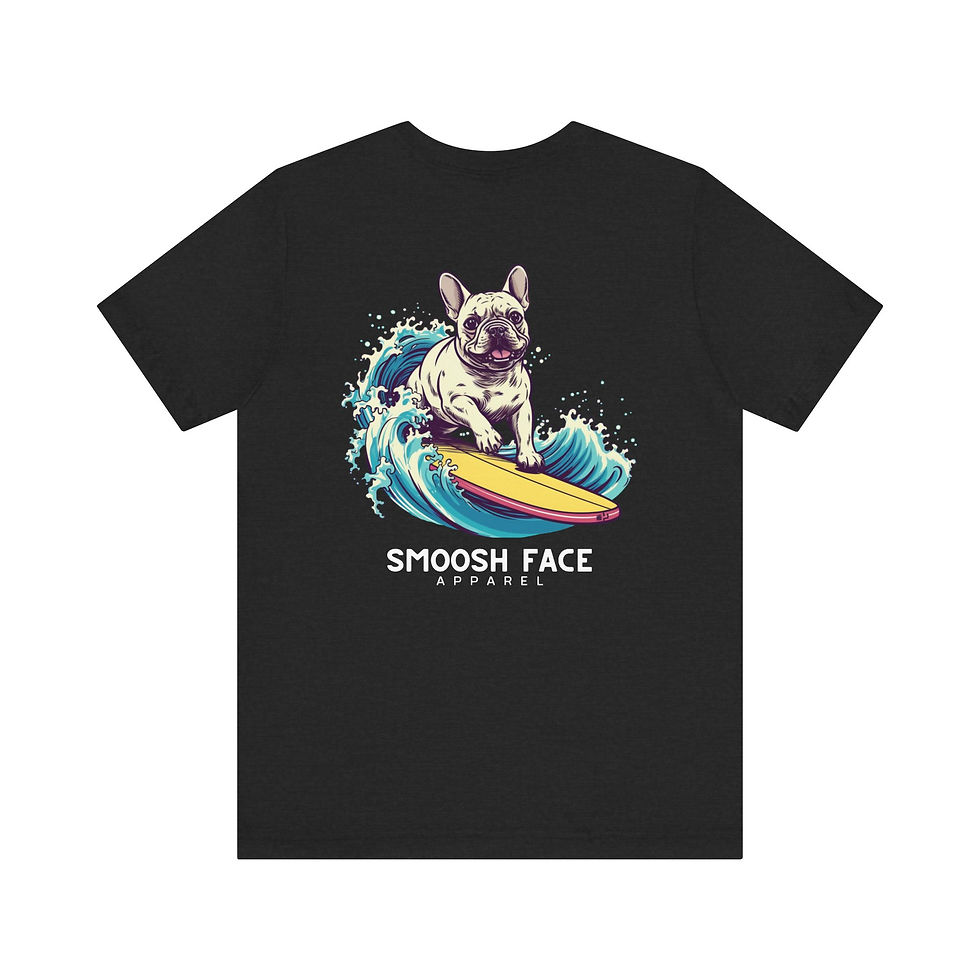Thumbnail: Smoosh Face Surfs Up Graphic T-Shirt