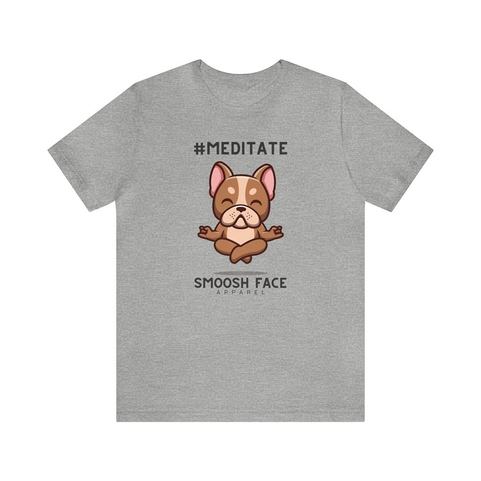 Thumbnail: French Bulldog Meditating T-Shirt