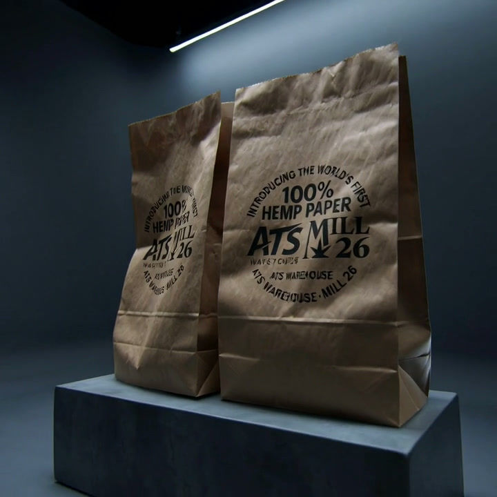 100% Hemp Paper Bag's (50count) #4