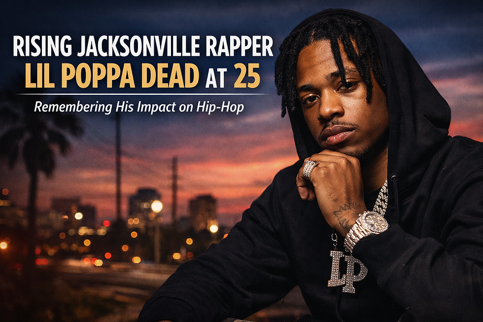 Rising Jacksonville Rapper Lil Poppa Dead at 25: Remembering His Impact on Hip-Hop