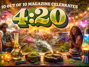10 Out Of 10 Magazine Celebrates 4:20 🌿