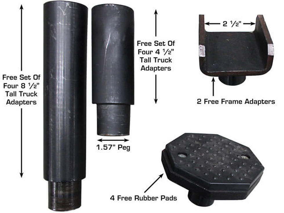 Miniature : 2 poteaux ATLAS 12,000lbs