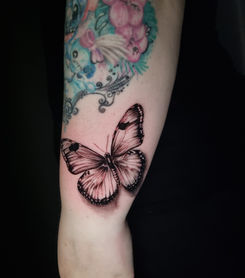 Finline Tattoo Detail in Heiligenkreuz am Waasen bei Graz 