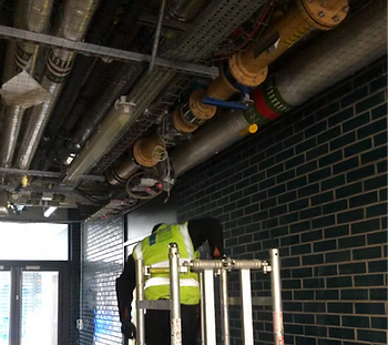 Gas meter installation image