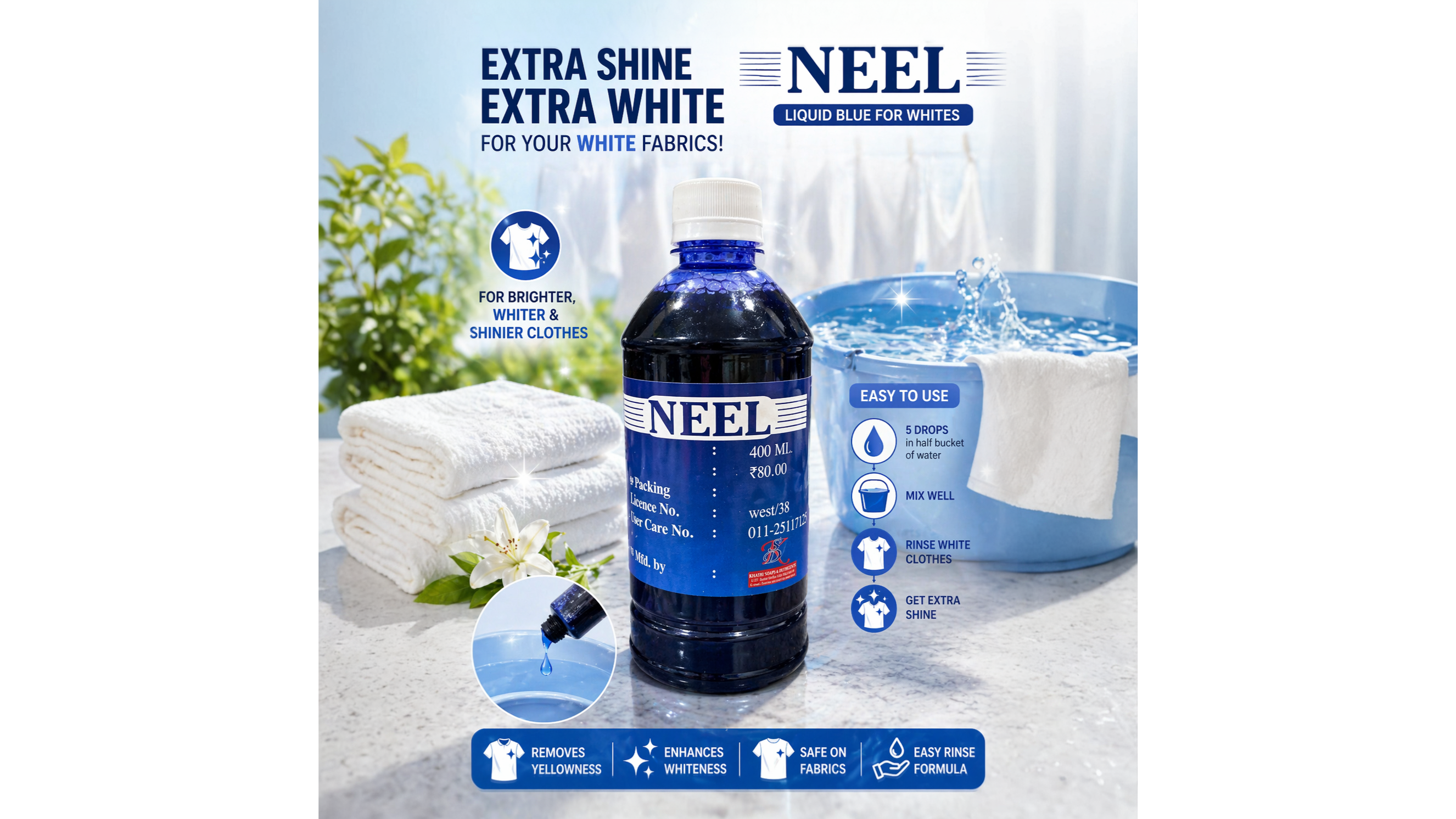 Neel - Fabric Whitening Liquid