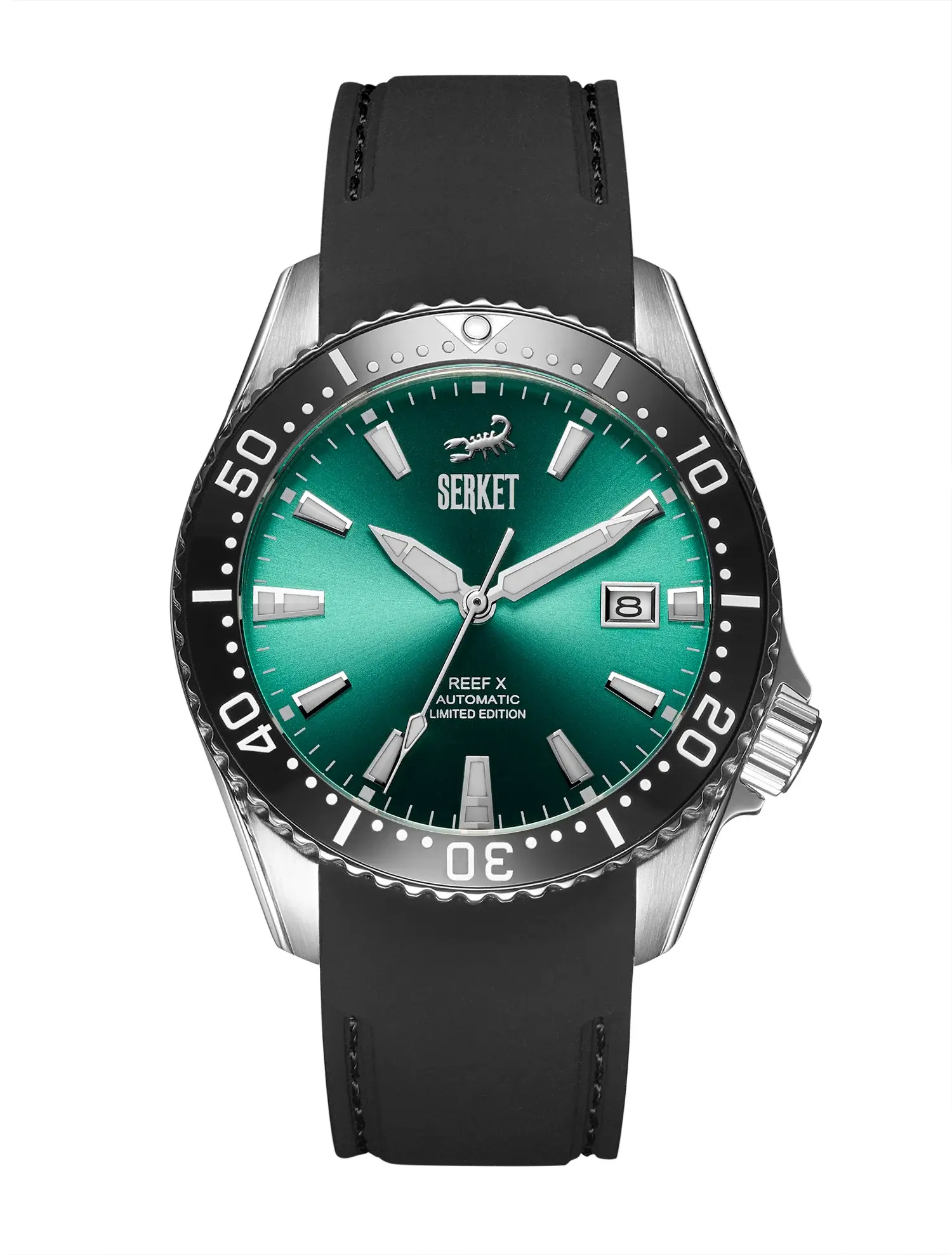 REEF X AUTOMATIC DIVER Viridian Green Limited Edition 42.5MM