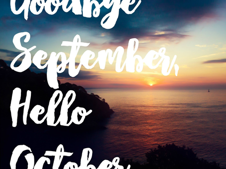 Happy October!!! 