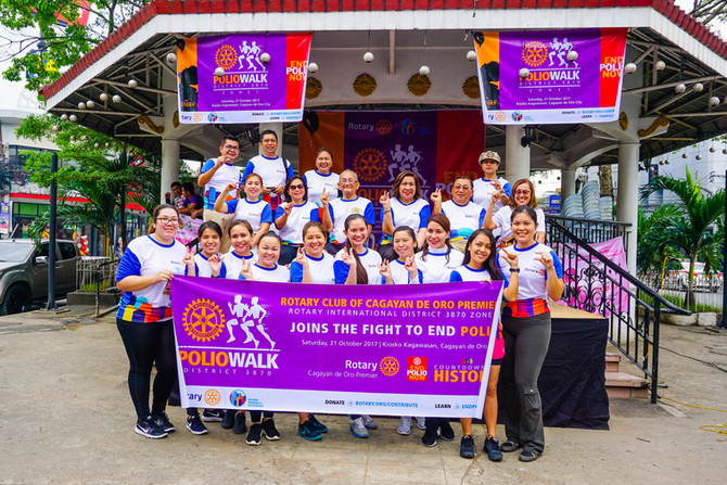 Polio Walk District 3870