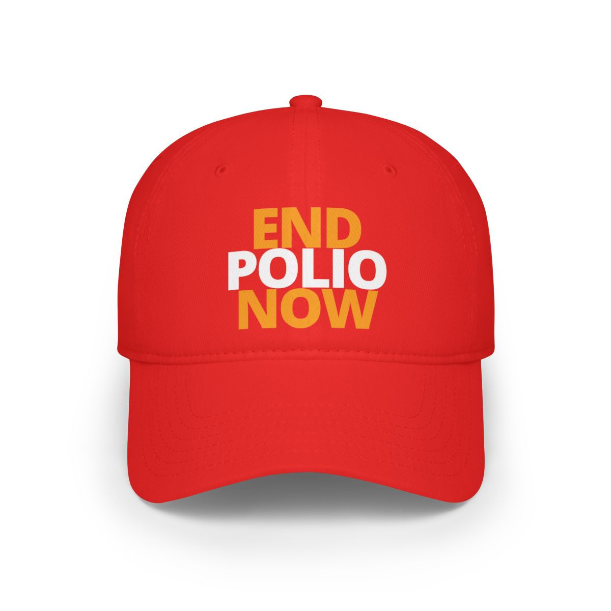 END POLIO NOW Low Profile Baseball Cap (Outside PH)