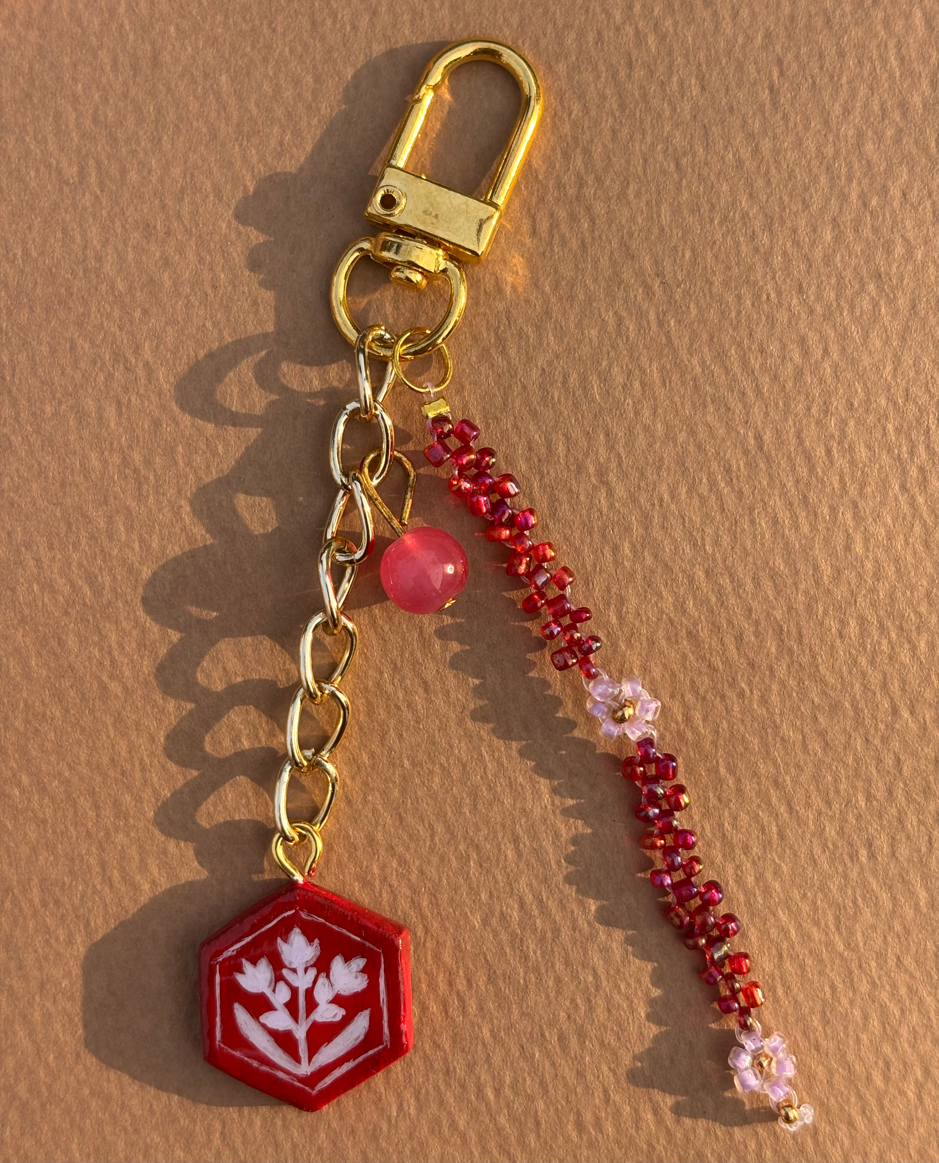 Cherry Blossom Haze Bag Charm