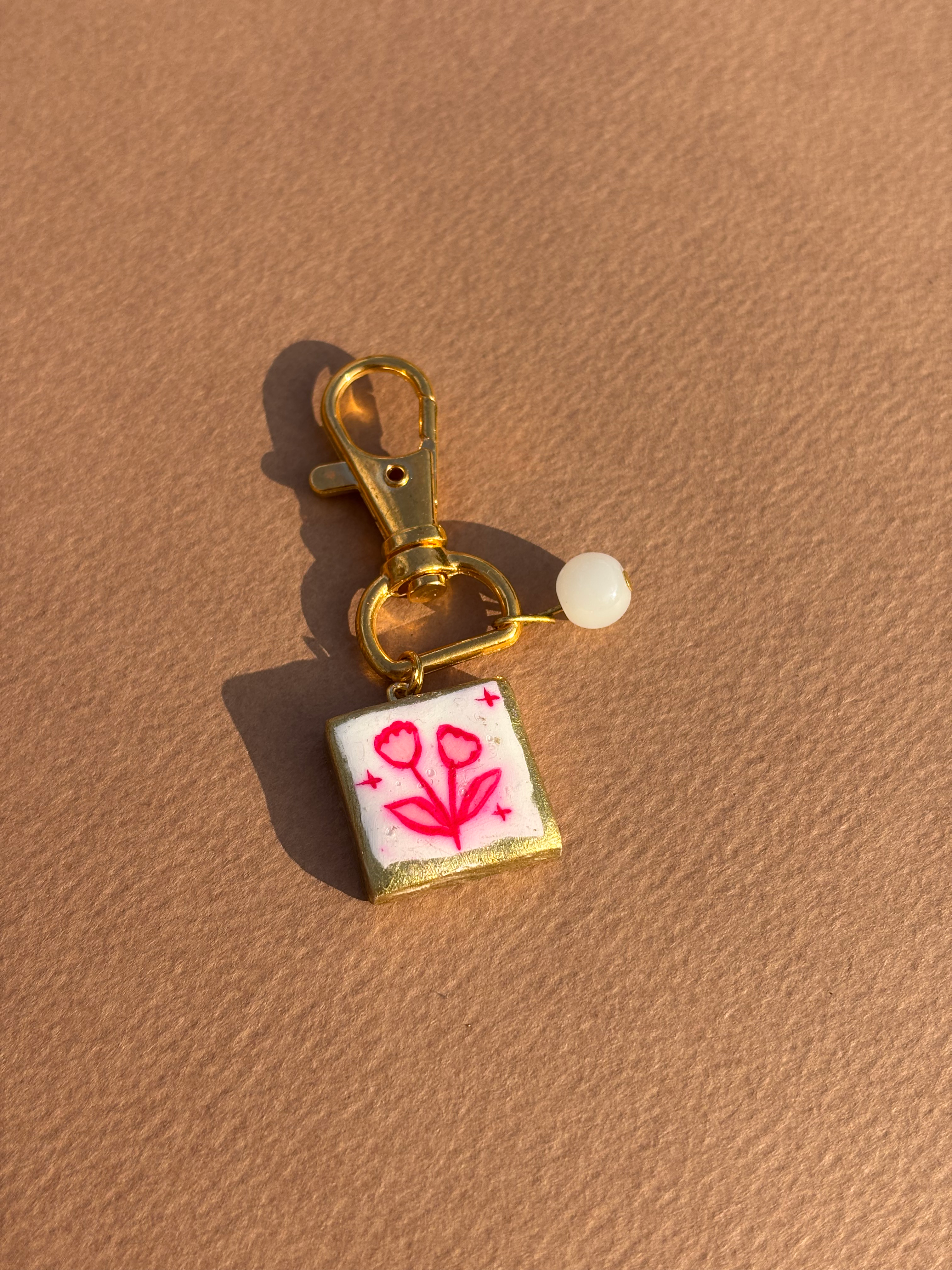 Twin Flame Bag Charm