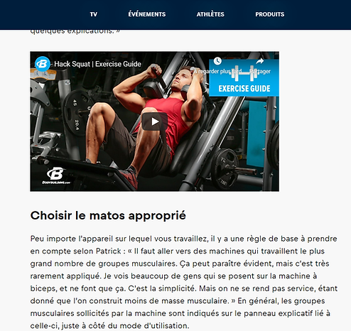 Patrick HELFER Personal Trainer coaching sportif Paris Red Bull