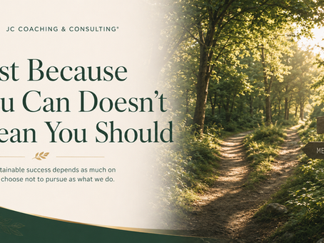Just Because You Can Doesn’t Mean You Should