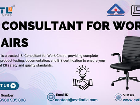 Expert ISI Consultant for Work Chairs: Seamless BIS Certification