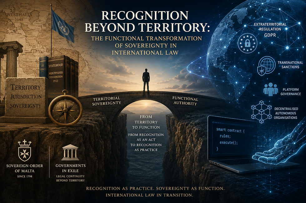 Digital Sovereignty and the Paradox of Post-Territorial Control