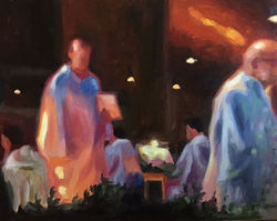 Monks in the Path of Light