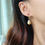 Thumbnail: Golden South Sea Pearl Drop Earring Enhancer
