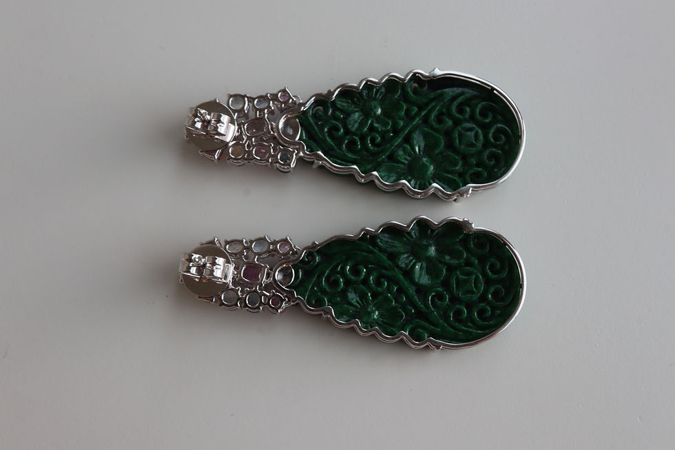 Thumbnail: maw sit sit handmade carving for earring