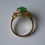 Thumbnail: 3.2Ct Burma Type A Jadeite Jade Ring  in 18k solid gold