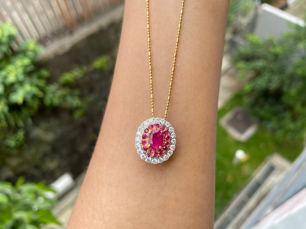Thumbnail: Burmese Ruby Pendant 