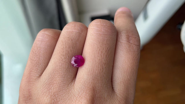 Thumbnail: GIA certified 1.95ct Unheated Burma Ruby