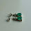 Thumbnail: GIA F1/Minor 2.82 Ct Colombian Emerald Earrings in Platinum