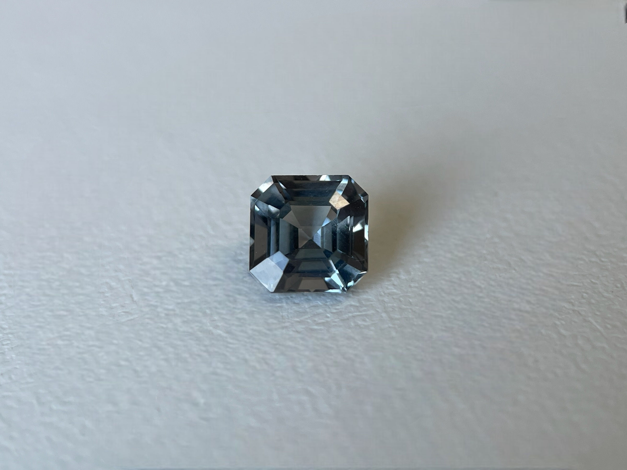 1.48Ct Burmese Grey Spinel 6x6x4.2mm