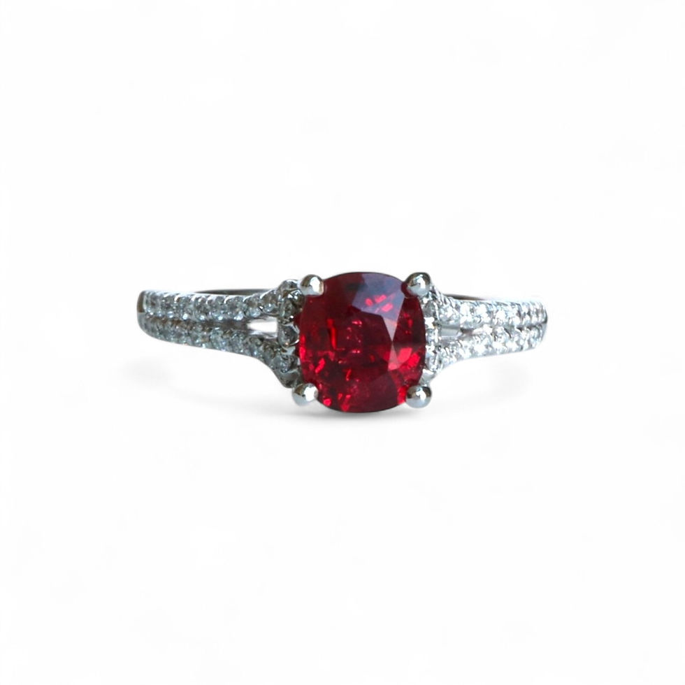 Thumbnail: Natural Red Spinel Ring