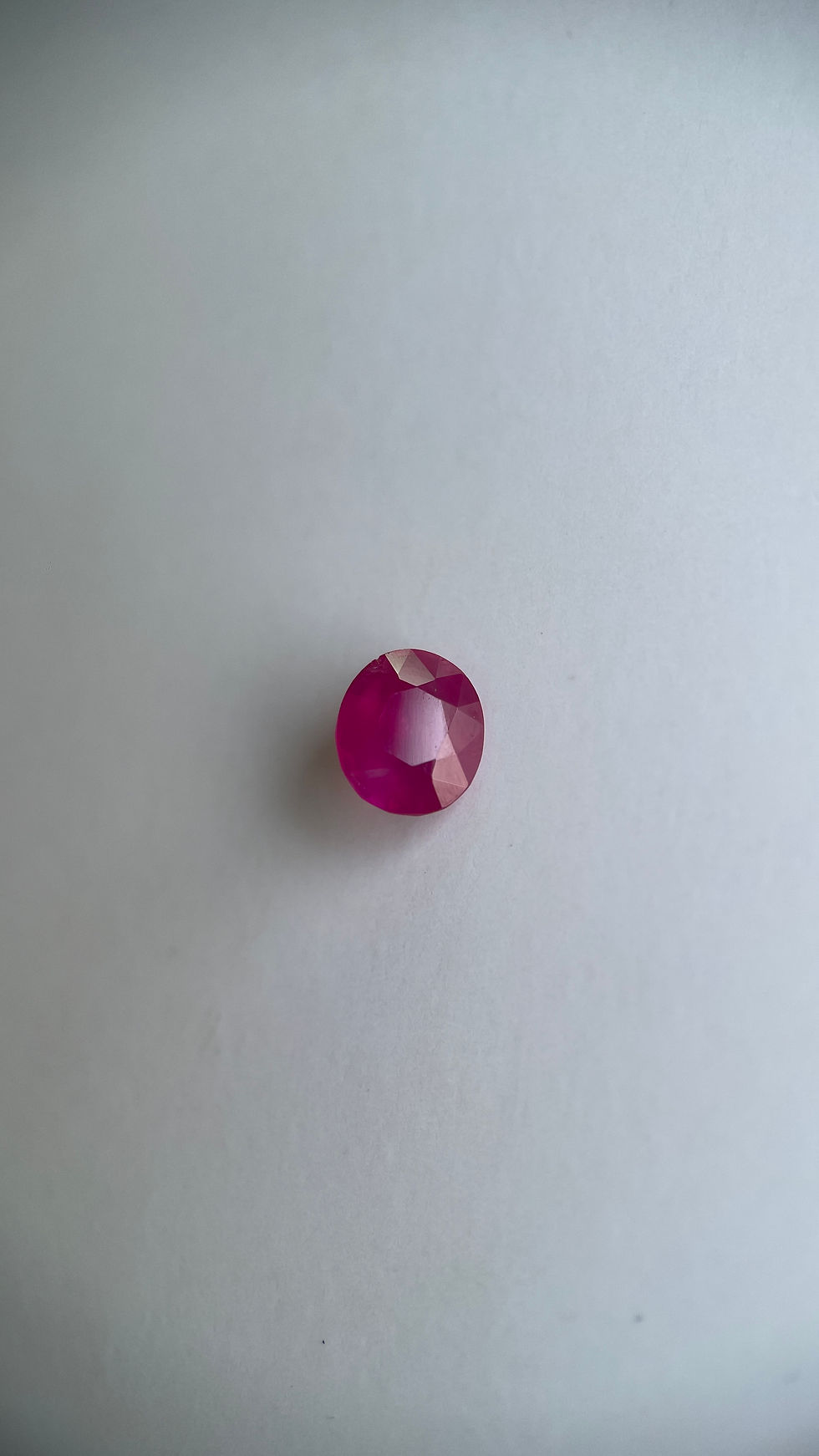 Thumbnail: GIA 1.07 ct Unheated Burma Ruby (6.59x5.68x3.43 mm)